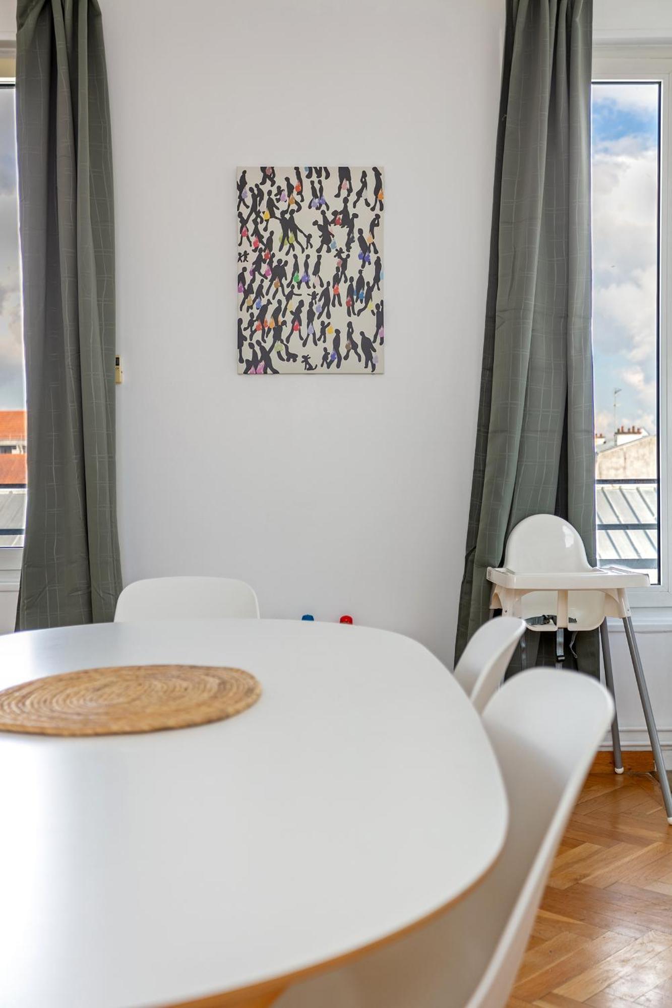Apartament Parisian Penthouse With Large Terrasse Pierrefitte-sur-Seine Zewnętrze zdjęcie